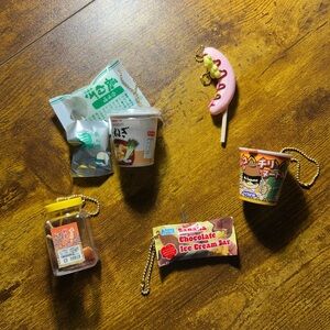 Assorted Miniature Japanese Snack Keychains
